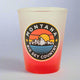 Montana Circle Mountains Shot Glass by The Hamilton Group