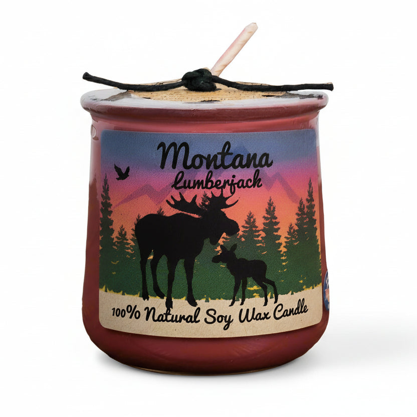 Montana Lumberjack Candle