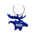 Montana Moose Head Key Chain - Blue