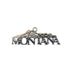Montana Mountains Stainless Steel Ornament - Silver