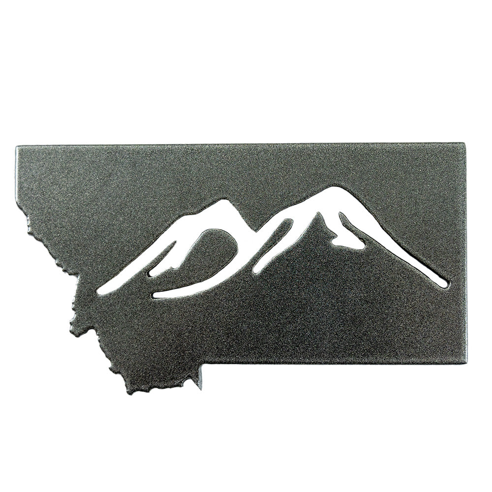 Montana Mountains Magnet - Graphite