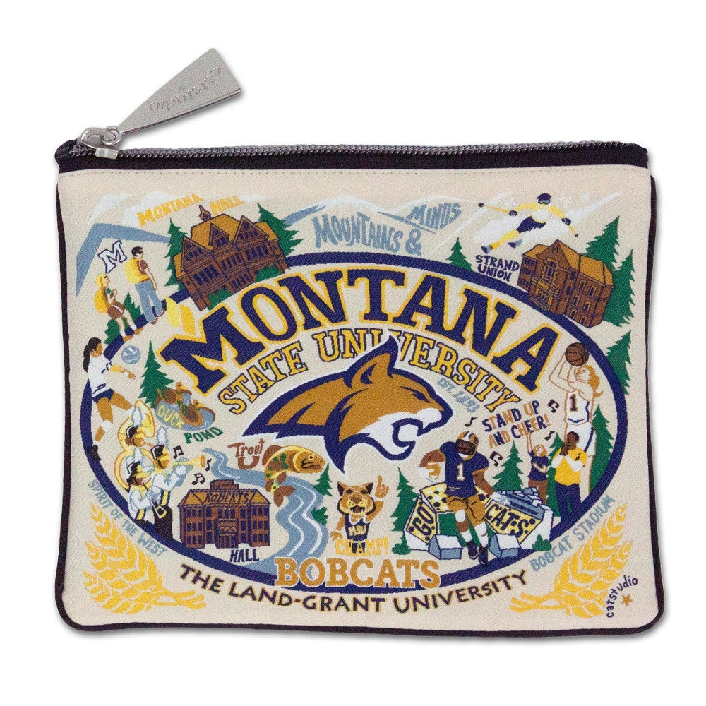 Montana State University Pouch by CatStudio