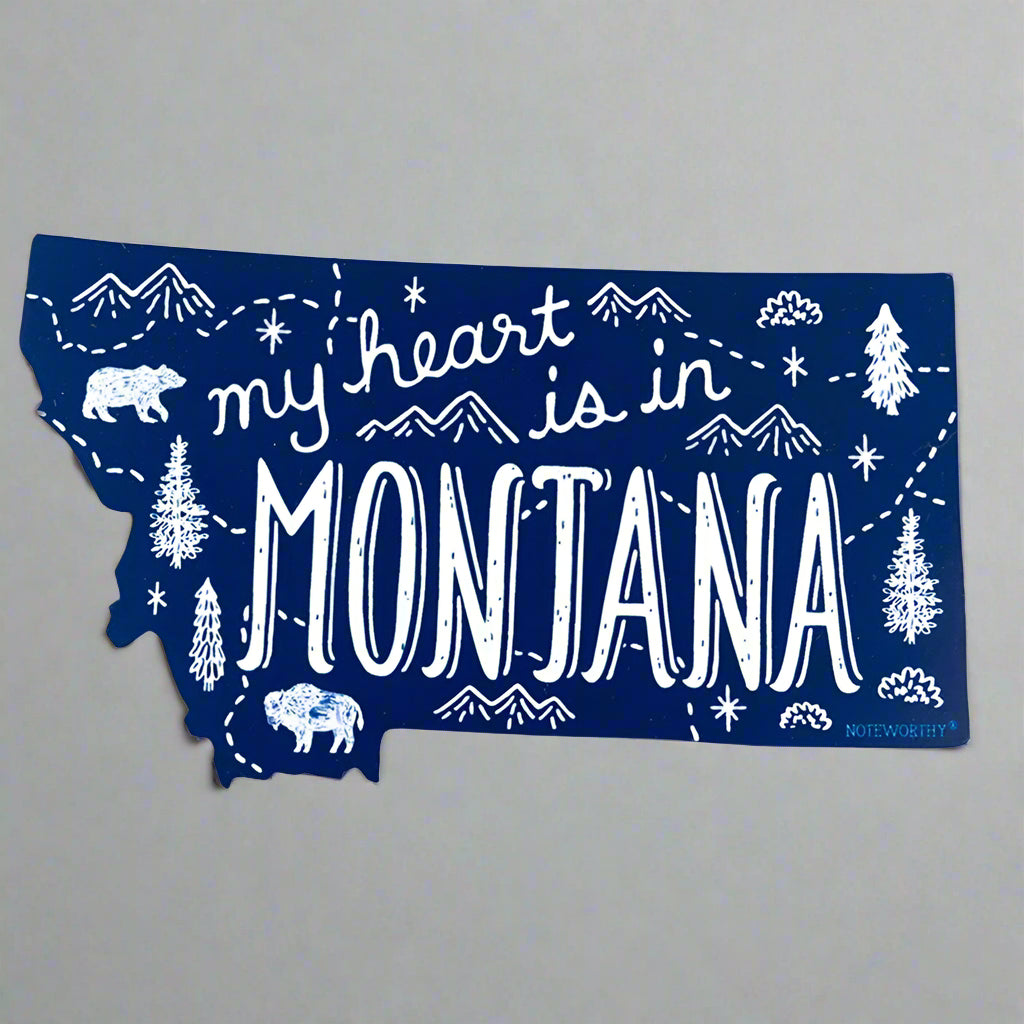 Montana Sticker by Noteworthy Paper & Press