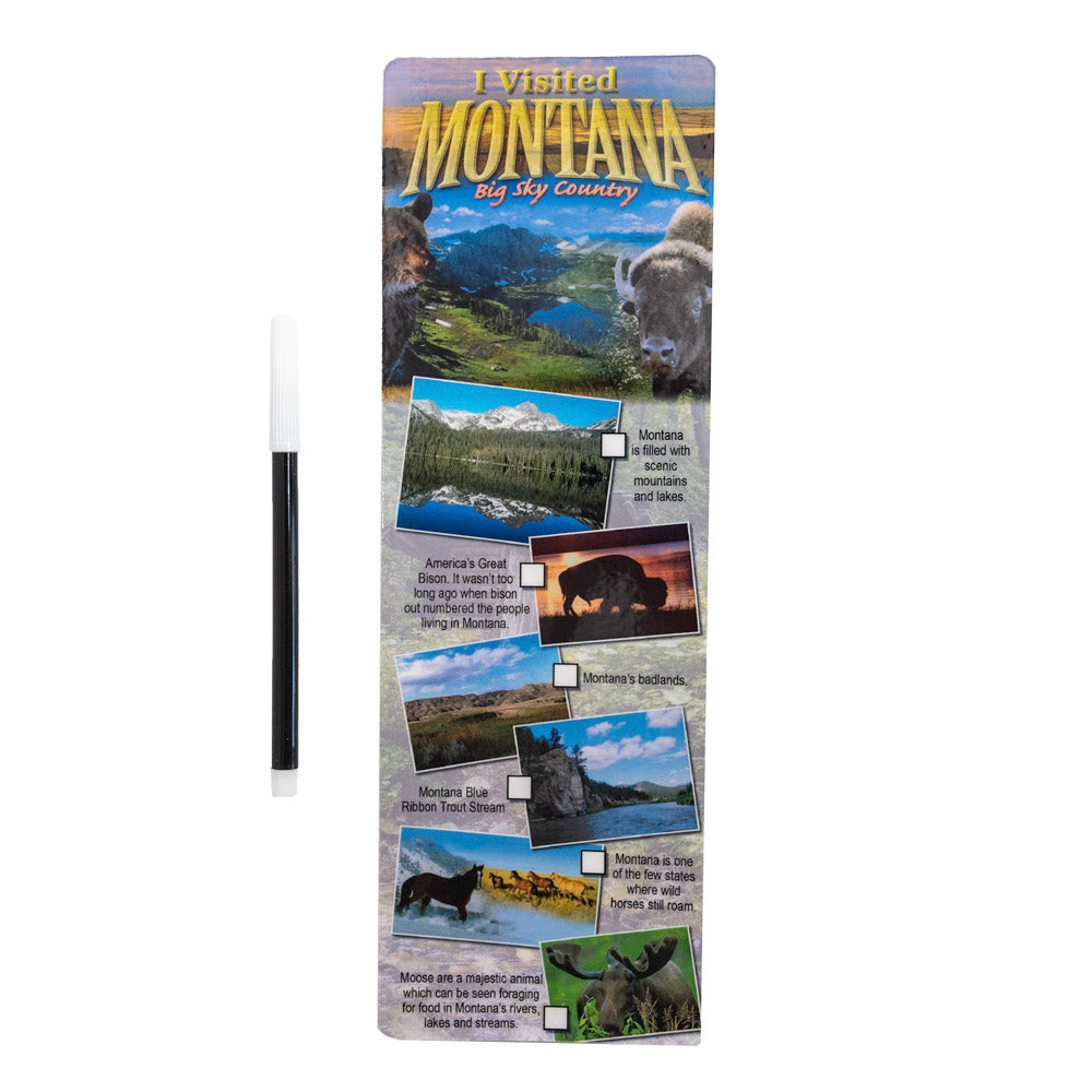 The Montana Trail Map Activity Card by The Hamilton Group lists some great things you should look for whether you are in the car or on the trail!
