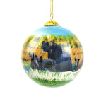 Montana Black Bear Family by the Lake Christmas Ornament by Art Studio Company at Montana Gift Corral