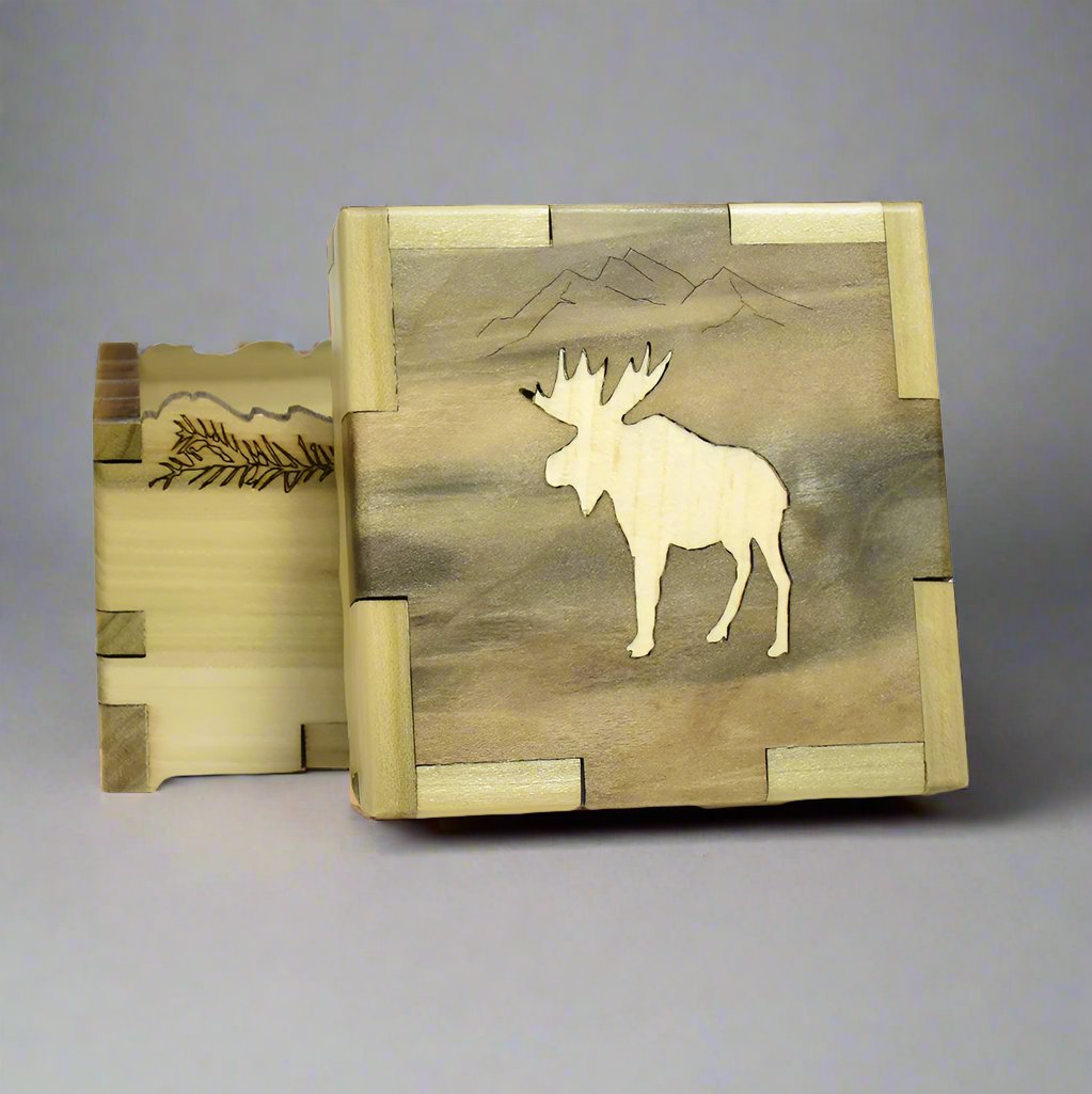 Moose Beetle Kill Inlay Box