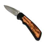 Moose Black and Cherry Pocket Knife