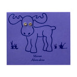 Moose Bright Eyes Crystal Post - light pink