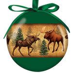 Moose Collage Ball Ornament by Cape Shore