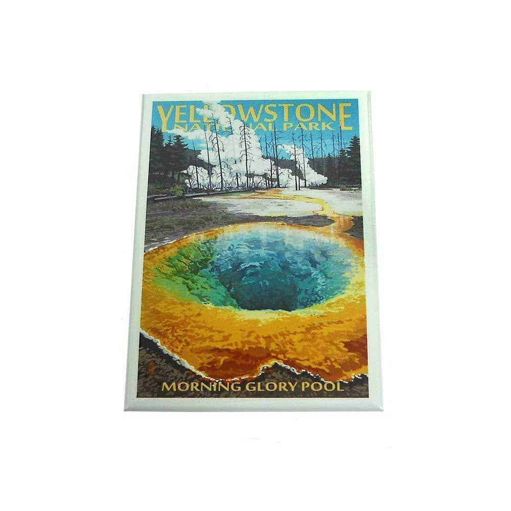Morning Glory Pool Yellowstone National Park Magnet