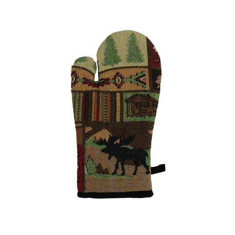 The Mountain Living Oven Mitt by Kinara Fine Weavings is a great addition to any kitchen!