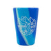 Mountains are Calling Silipint Shot Glass - blue swirl