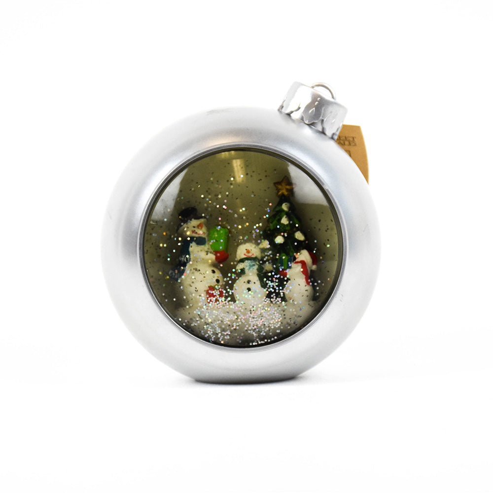 Musical Spinning Christmas Water Snowball by Oak Street Wholesale