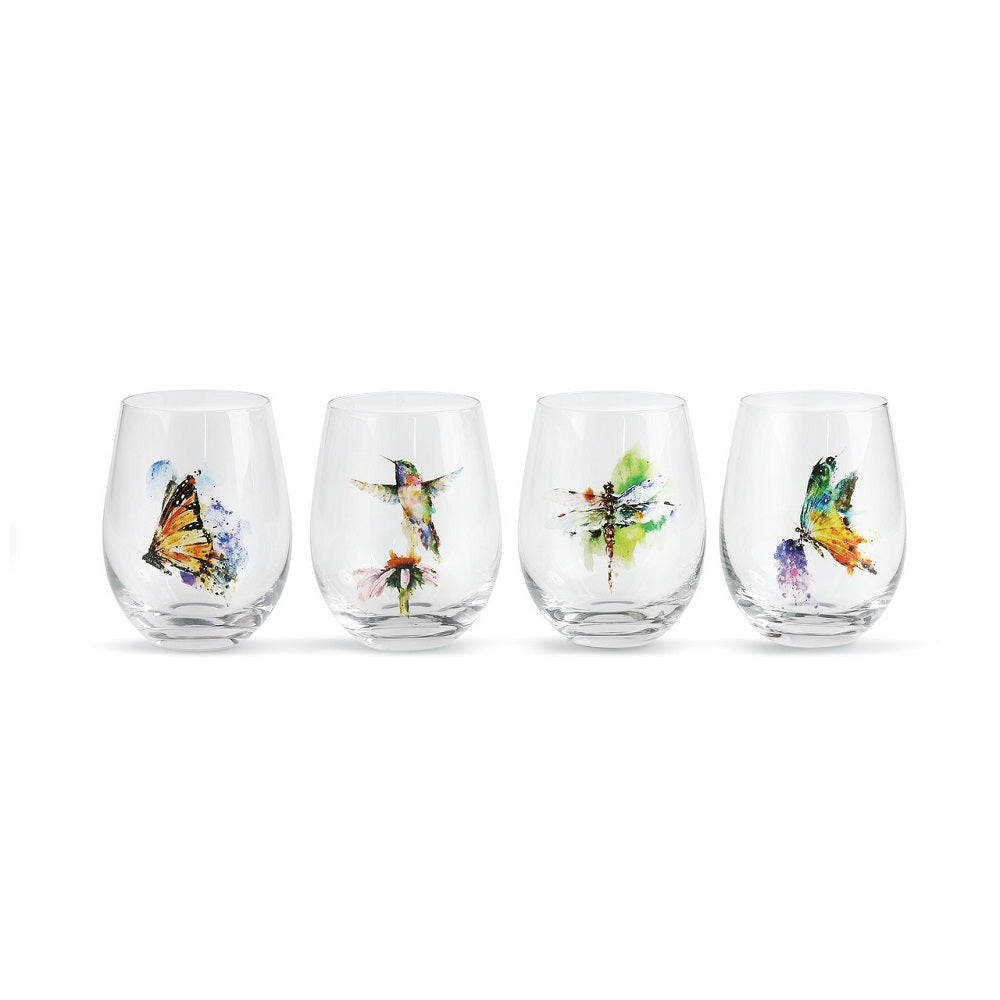 Dean Crouser Nature Stemless Wine Glass Set of 4