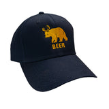Navy Beer Cap by Fat Graphics