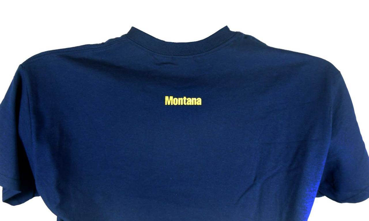 Navy Montana Beer T-Shirt
