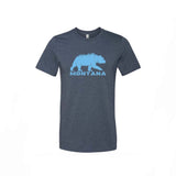 Navy and Light Blue Ridge Griz Tshirt by Peaks and Prairie