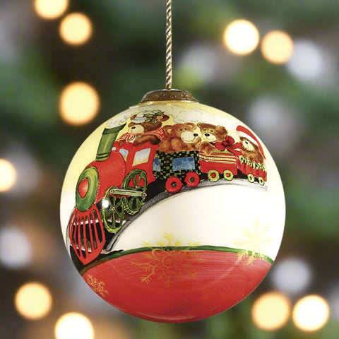 The Nicole Tamarin Baby's First Christmas Ornament by Inner Beauty is a great present for anyone's first Christmas!