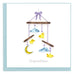 Congratulations Square Greeting Card by Quilling Card (5 Designs)