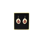 Nine Bark Montana Wildflower Wire Earrings by High Country Designs at Montana Gift Corral