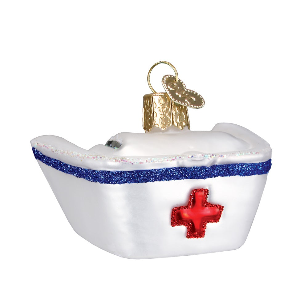 Nurses Cap Ornament by Old World Christmas