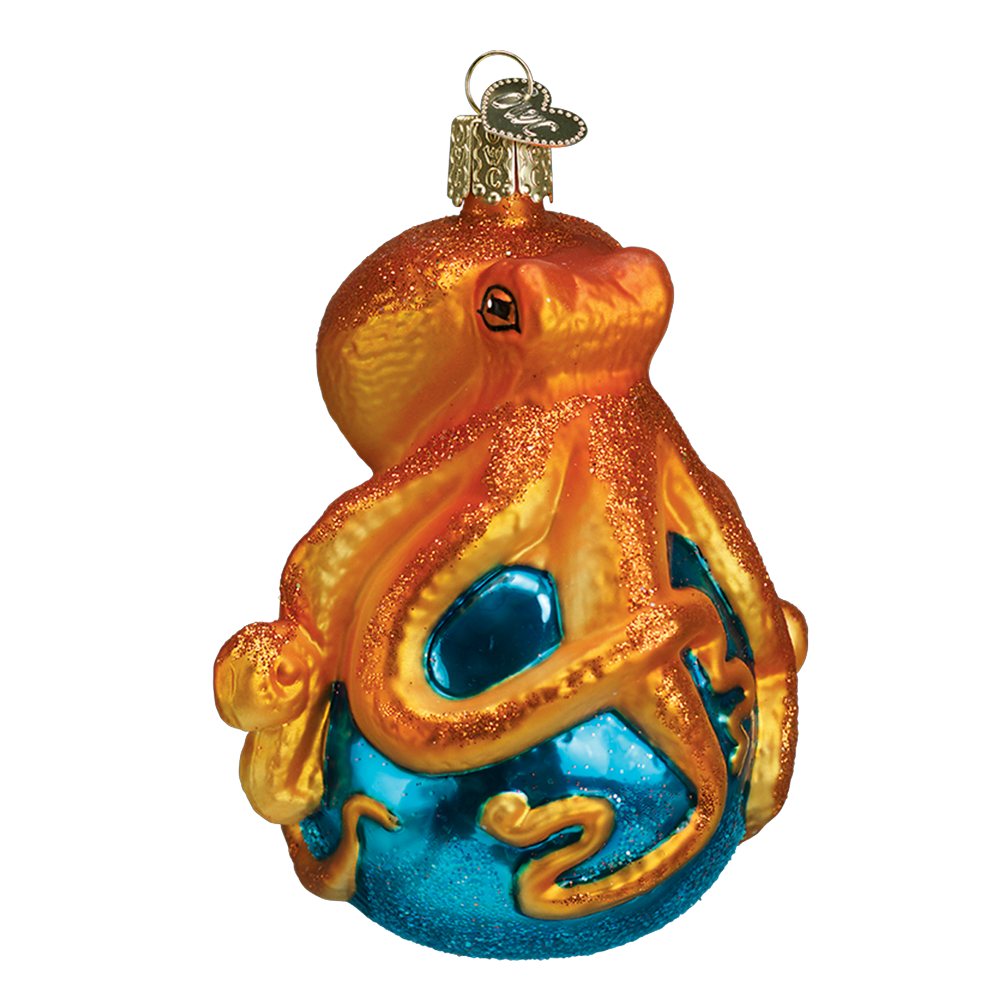 Octopus Ornament by Old World Christmas