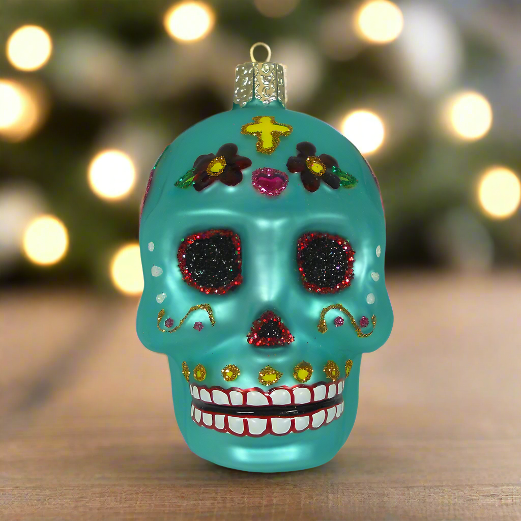 Old World Christmas Day of the Dead Ornament 