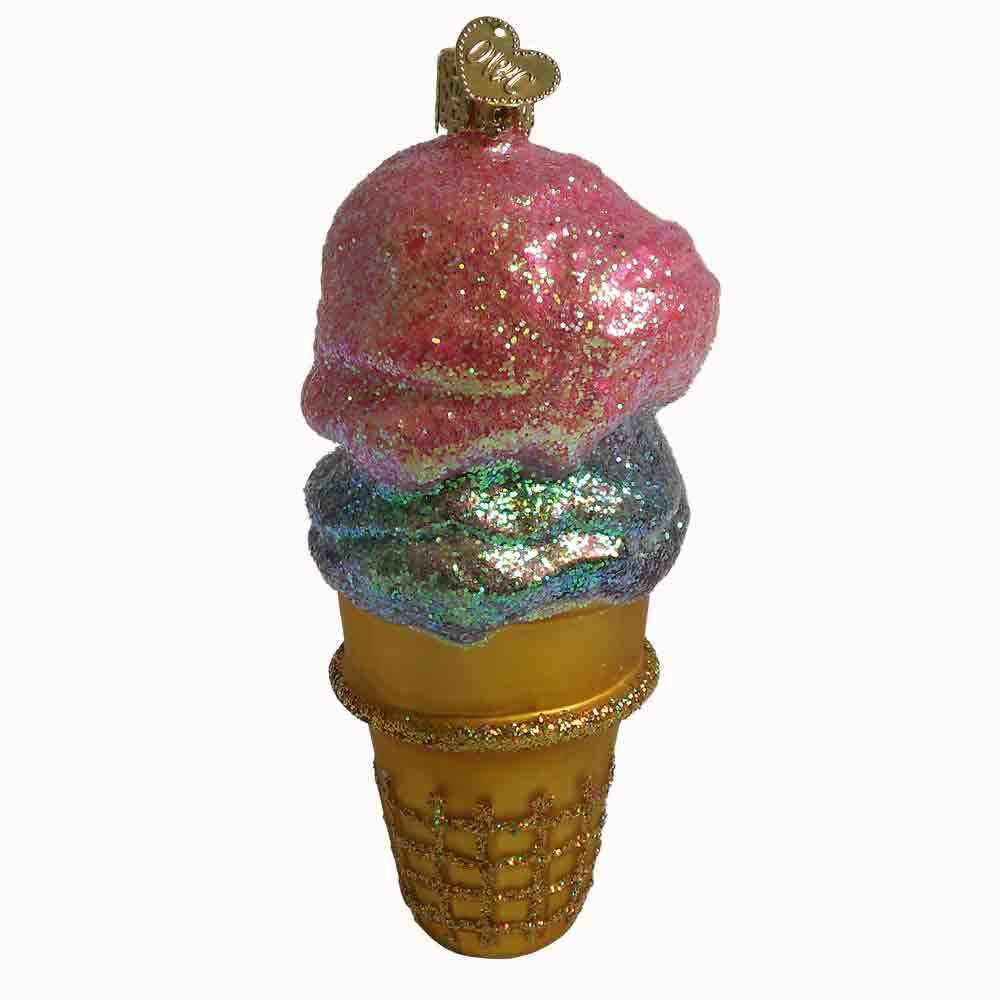 Old World Christmas Double Dip Ice Cream Ornament