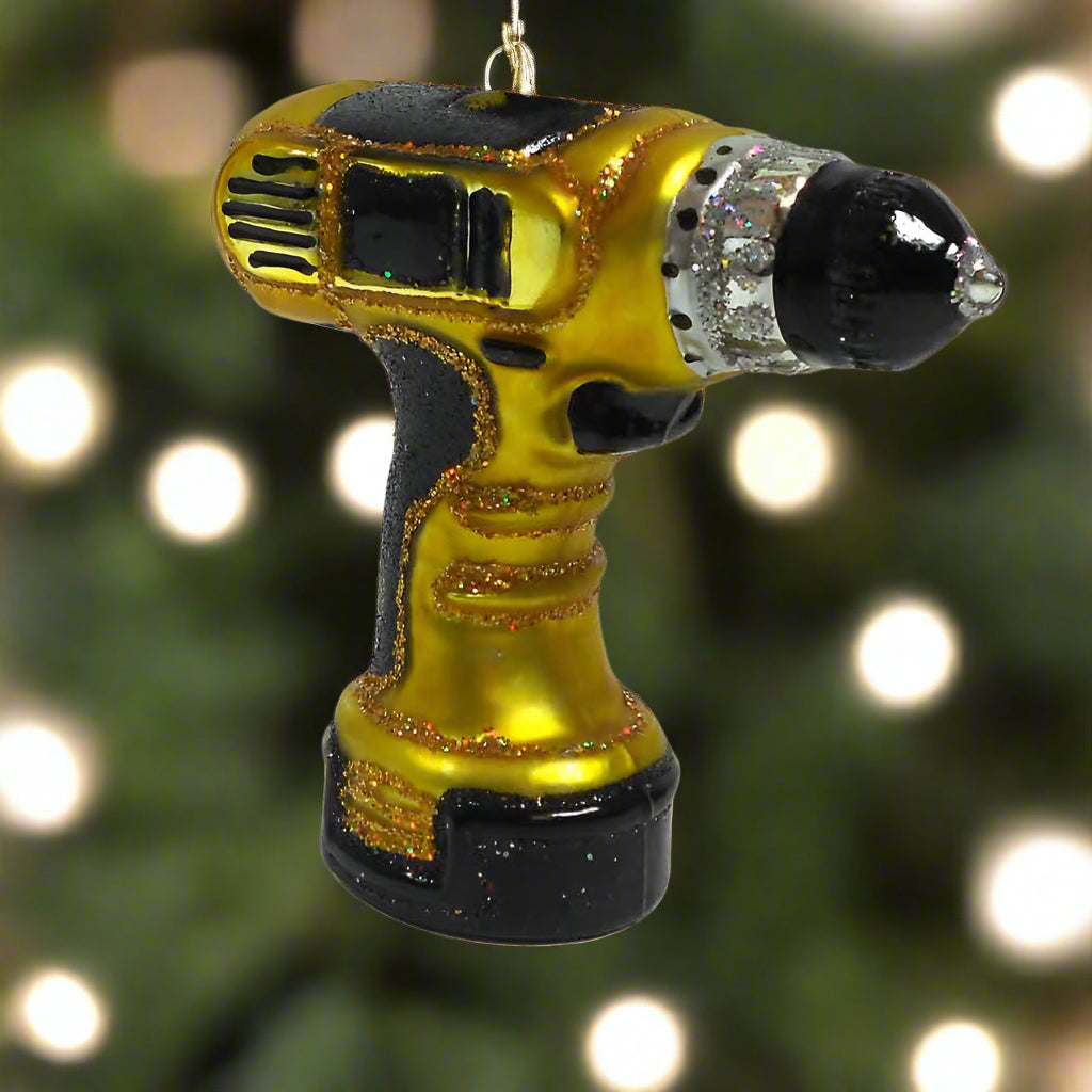 Old World Christmas Power Drill Ornament 