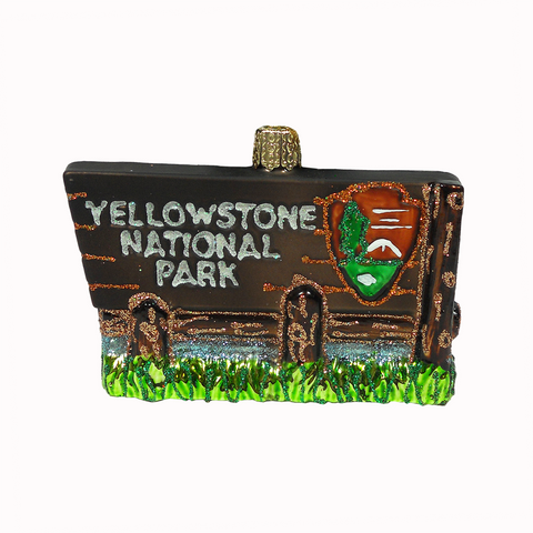 Old World Christmas Yellowstone National Park Ornament 