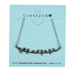 Stainless Steel Necklace by Feifish