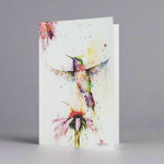 Dean Crouser Pee Wee Hummingbird Watercolor Greeting Card
