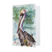 Dean Crouser Pelican Watercolor Greeting Card