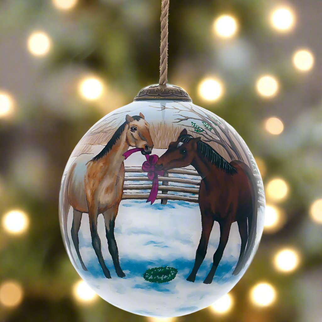 Persis Clayton Weirs Look What We Found Christmas Ornament by Inner Beauty