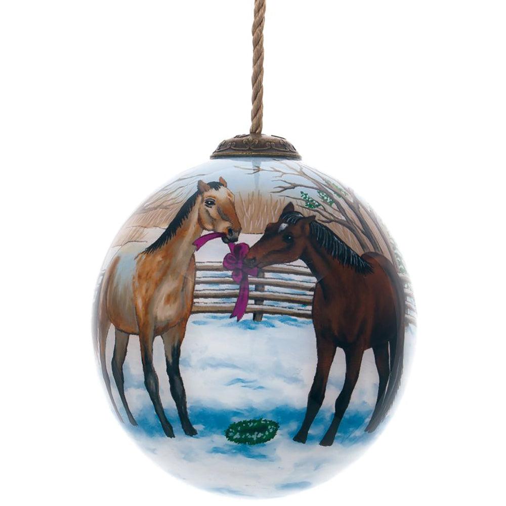 Persis Clayton Weirs Look What We Found Christmas Ornament by Inner Beauty