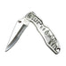 Pewter Grizzlies Folding Knife