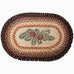 Pinecone Oval Patch Rug by Capitol Earth Rugs
