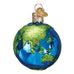 Eastern Hemisphere Planet Earth Christmas Ornament by Old World Christmas at Montana Gift Corral