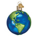 Western Hemisphere Planet Earth Christmas Ornament by Old World Christmas at Montana Gift Corral