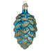 Blue Ponderosa Pine Cone Christmas Ornament by Old World Christmas at Montana Gift Corral