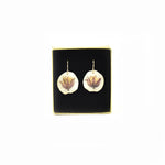 Prairie Smoke Montana Wildflower Wire Earrings by High Country Designs at Montana Gift Corral