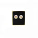 Pussytoe Wildflower Post Earrings by High Country Designs at Montana Gift Corral