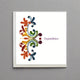 Congratulations Square Greeting Card by Quilling Card (5 Designs)