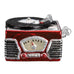 Side View of Record Player Christmas Ornament by Old World Christmas at Montana Gift Corral