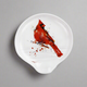 Redhead Cardinal Spoon Rest by Dean Crouser
