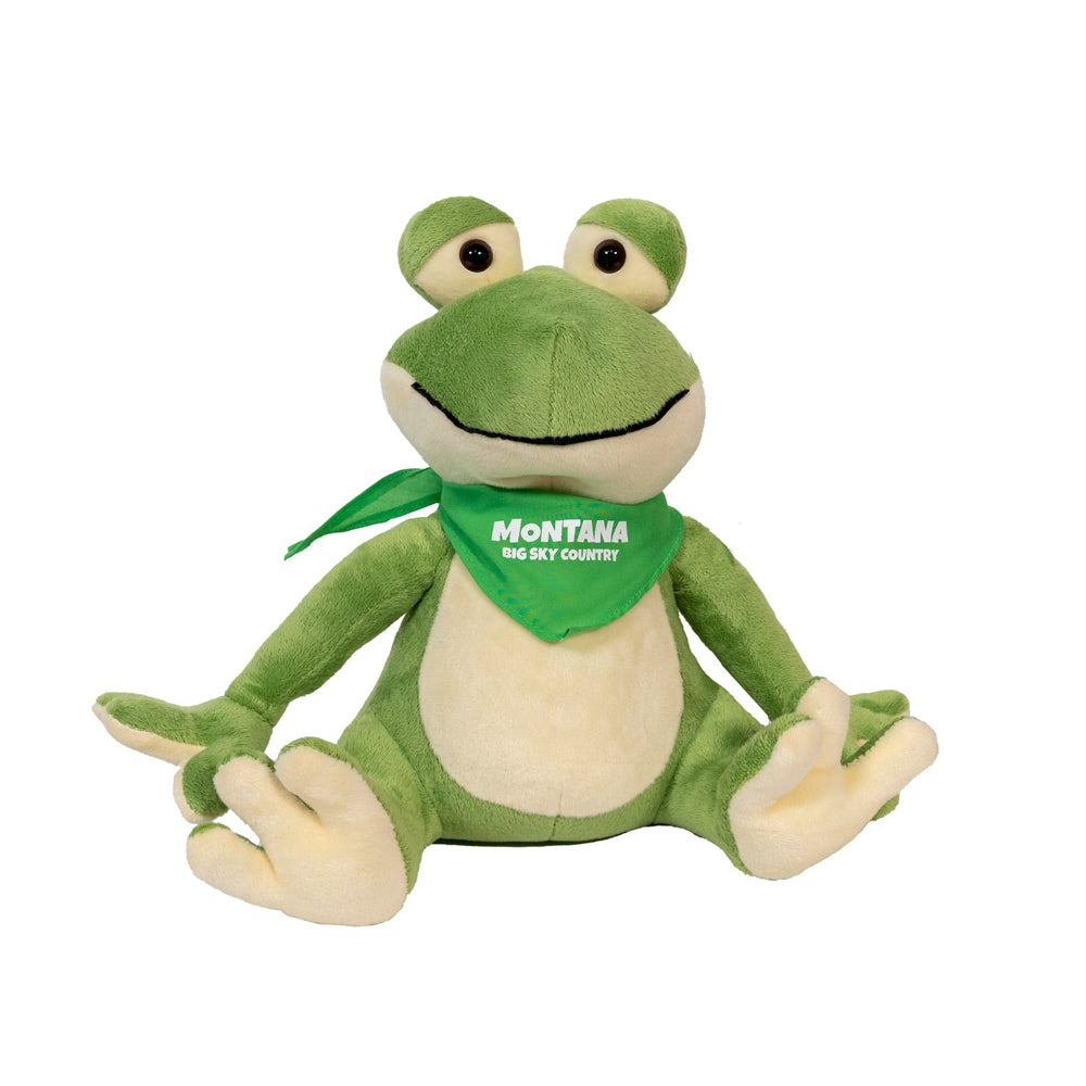 Ribbit Stuffed Frog by The Hamilton Group