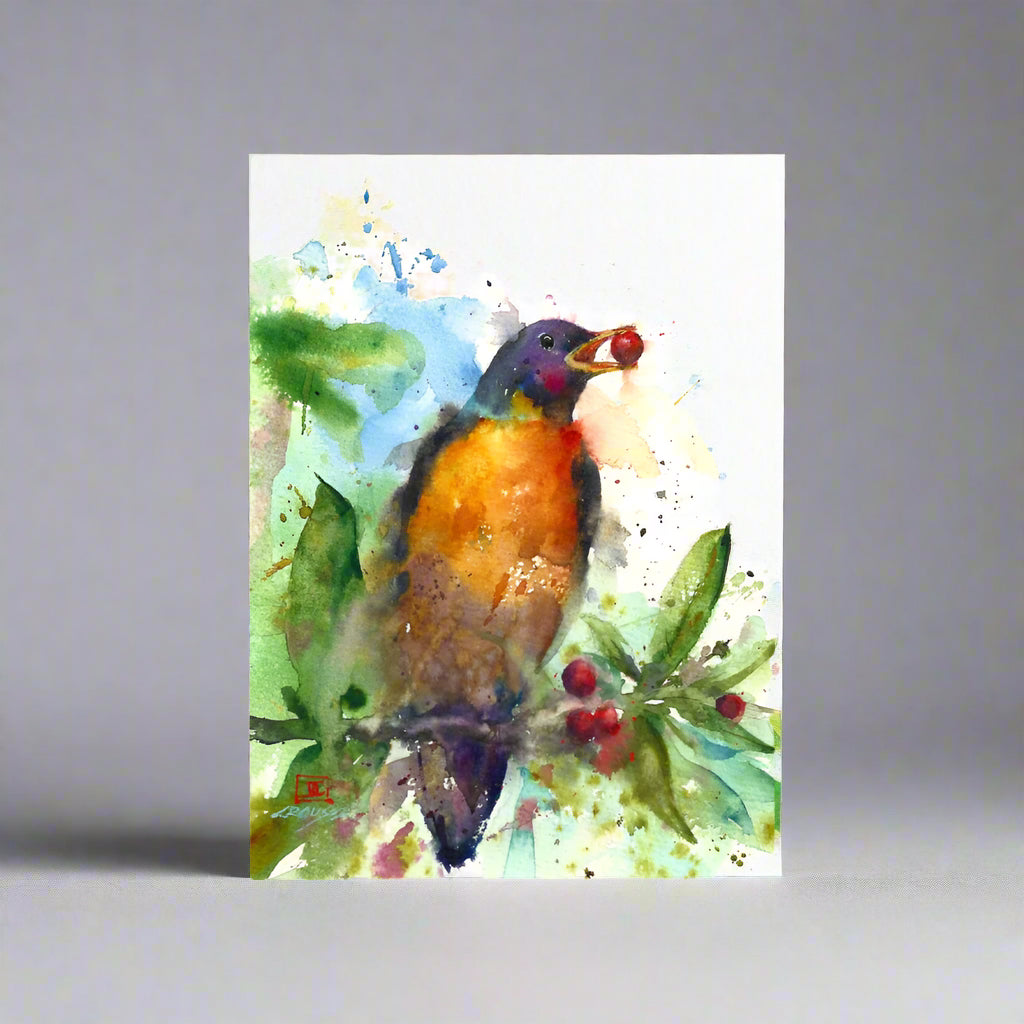 Dean Crouser Robin Greeting Card