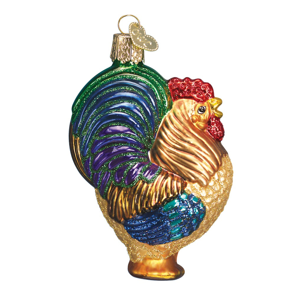 Rooster Christmas Ornament by Old World Christmas at Montana Gift Corral