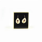 Rose Montana Wildflower Wire Earrings by High Country Designs at Montana Gift Corral