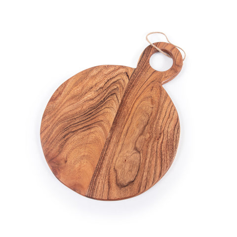 Round Acacia Wood Cutting Board by Sugarboo and Co. (2 Sizes)